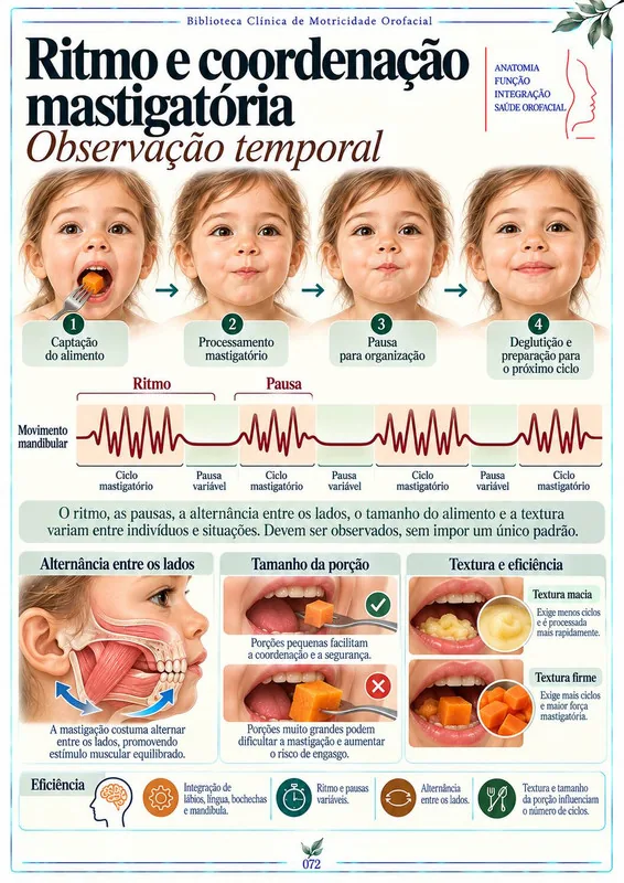 Ritmo e coordenação mastigatória