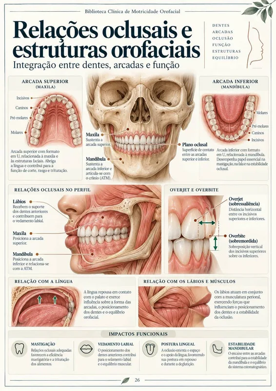 Relações oclusais e estruturas orofaciais